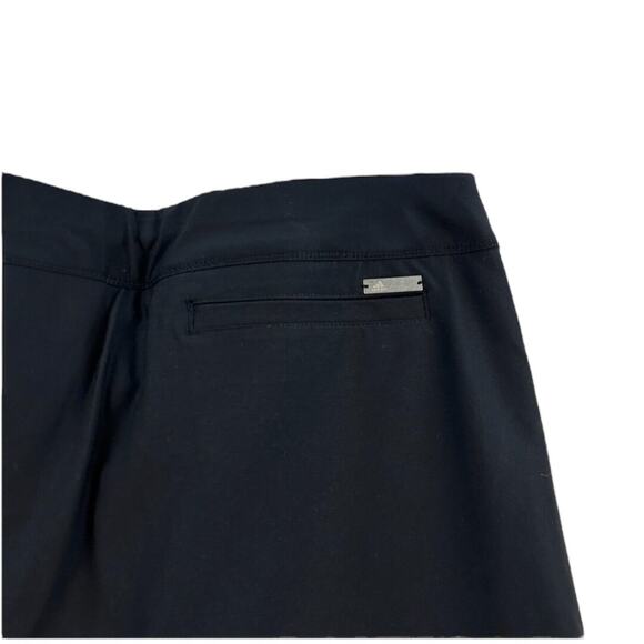 Adidas Skort Women's Size S Black White A-Line Mini Stretch Pockets Activewear - Picture 10 of 13